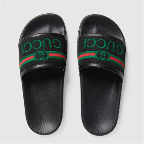 gucci baby slides